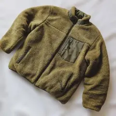 TAION　フリースジャケット ダウン　フルジップ　イタリア製生地