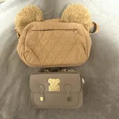 ダッフィー　ショルダーバッグ　キャリーミー・ポシェット