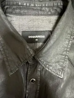 美品】DSQUARED2 メンズ カッターシャツ 白黒 サイズL - メルカリ