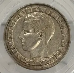 1930年 ブルガリア ボリス3世 100レフ銀貨 PCGS認証 - メルカリ