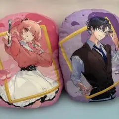 カラフルピーチ　からぴち　のあ　もふ　クッション