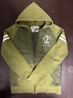 90s Champion フルジップパーカー　フード付きジャケット L y2k
