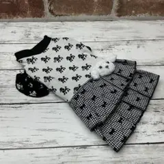 わんこ服【101】ワンピース ハンドメイド ニット 犬服 ワンコ服