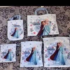 5点！入園準備 入学準備 グッズ ディズニー　アナ雪プリンセス小学生 幼稚園