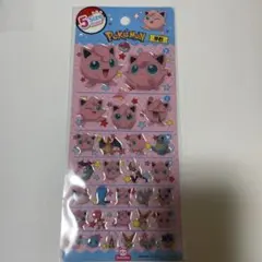 韓国 ポケモンシール 5サイズステッカー プリン