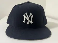 ニューヨークヤンキース　90s USA製/ツバ裏グレー/7 3/8 ネイビー新品