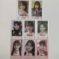 木*綿様 ＝LOVE イコラブ ミニフォトカード まとめ売り 髙松瞳