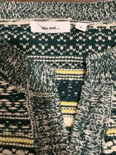 niko and ... 長袖ニットセーター