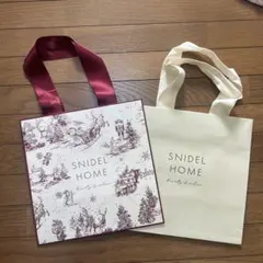 SNIDEL HOME ショッピングバッグ 2点セット