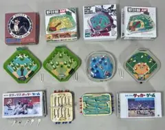 まとめ エポック社 野球盤 アクションゲーム ミニチュア版 ６点　現状品
