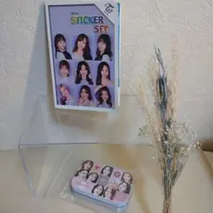 TWICE 16枚ステッカーセット＆ティーンケースグッズセット