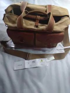 PORTER　ポーター　キャンバスレザーショルダーボストンバッグ