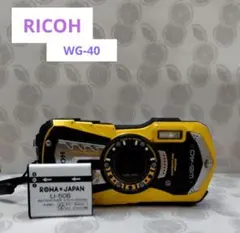 JA0102】RICOH WG-40 デジカメ 本体 - メルカリ