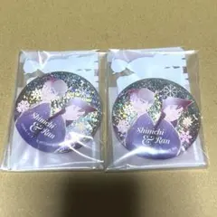 名探偵コナン 彩光キラキラ缶バッジ vol.3 工藤新一 毛利蘭 - メルカリ