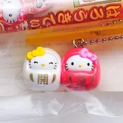 群馬県限定 高崎だるま ダルマ 開運達磨 ご当地キティ ボールペンのサムネイル