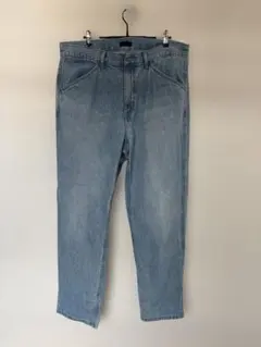 UNIQLO ワイドフィットジーンズ ライトブルー デニム ワイドパンツ メンズ