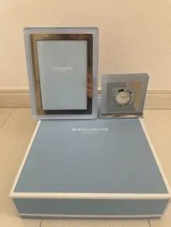 WEDGWOOD フォトフレーム & クロック 260周年記念セット