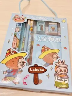 labubu ラブブ文房具 らぶぶ雑貨　ラブブプレゼント5点セット