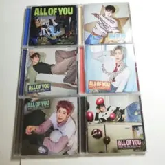 RIIZE 【 ALL OF YOU 】 CD　ソロジャケ　通常盤　計6枚セット