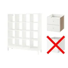 直接引取のみ◇IKEA カラックス KALLAX 棚 ラック シェルフ - メルカリ