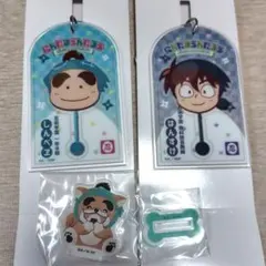 忍たま乱太郎ドクタケ忍者隊最強の軍師アクリルキーホルダー　土井半助、福富しんべヱ