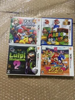 マリオシリーズ3DS ソフト 4タイトルセット　B