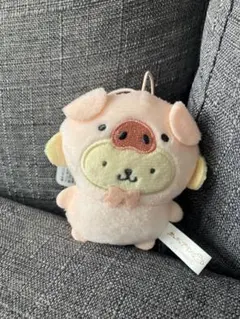 ポムポムプリン ぬいぐるみ ぶた編　どうぶつ着ぐるみマスコット　サンリオ
