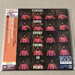 紙ジャケット BSCD2 タイロン・デイヴィス エヴリシング・イン・プレイス