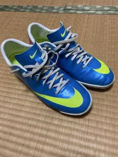 ナイキ マーキュリアルビクトリー IV IC(ライトブルー×イエロー)27.0㌢