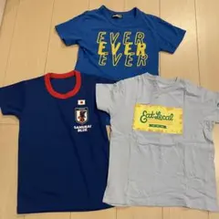 130㎝　140㎝　Tシャツ　キッズ　まとめ売り　gu サッカー　男児　ジュニア