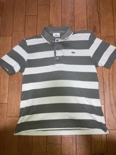 Lacoste ストライプ ポロシャツ
