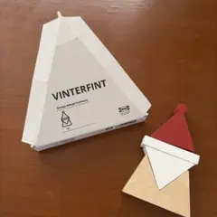IKEA クリスマス　サンタ オブジェ