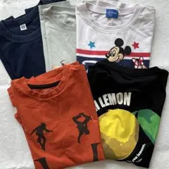 【150・160混在】子供服 Tシャツ 5枚 ディズニー ユニクロ デビロック