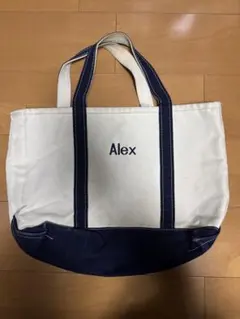 ★専用★90s L.L.Bean エルエルビーン トートバッグ ネイビー 90's エルエルビーン トートバッグ Mサイズ ネイビー ジップトップ