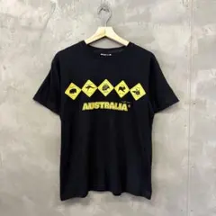 Australia オーストラリア 標識Tシャツ カンガルー コアラ 動物柄のサムネイル
