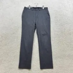ビューティー＆ユース【M】グレー系 ストレートパンツ スラックス シンプル 春秋