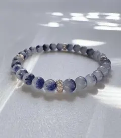 黒蝶真珠×カイヤナイト デザインブレスレット - メルカリ