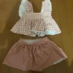 ローリーズファーム　女の子水着　セパレート　110-120サイズ