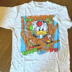 K*g様 古着　ディズニー　ドナルド&チップ&デール　レディースTシャツ