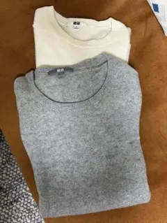 ユニクロカシミヤニット２枚