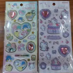 正規品 キラキラジュエルシール　サンリオ サンリオキャラクターズ