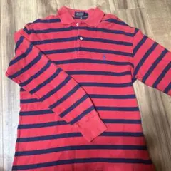 古着アメカジ　ラルフローレン　ポロシャツ　160