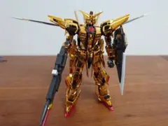 RG 1/144 アカツキガンダム(オオワシ装備)組み立て済み ジャンク品