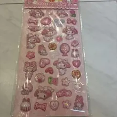 【限定価格】マイメロディ 3D立体シール ぷくぷく