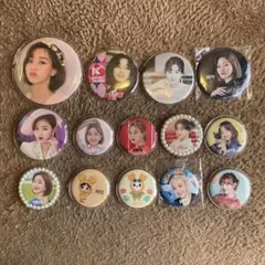 TWICE ジヒョ 公式缶バッジ まとめ売り