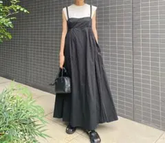 ☆試着のみ☆ZARA ミディボリュームワンピース XS