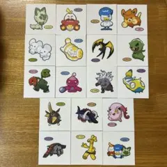 ポケモンパンシール　デコキャラシール