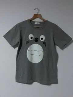 ひ*こ様 T&K 半袖Tシャツ グレー トトロ風プリント Mサイズ　ユニセックスのサムネイル