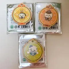 【新品】ちいかわ飯店ウッドスタンドキーホルダー うさぎ くりまんじゅう ラッコ