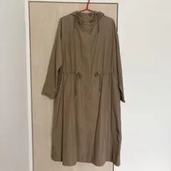 値下げ☆ZARA トレンチ風ナイロンコート ブラウン